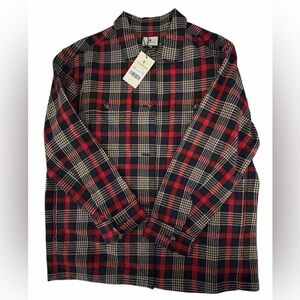 Red and Black Plaid Shirt